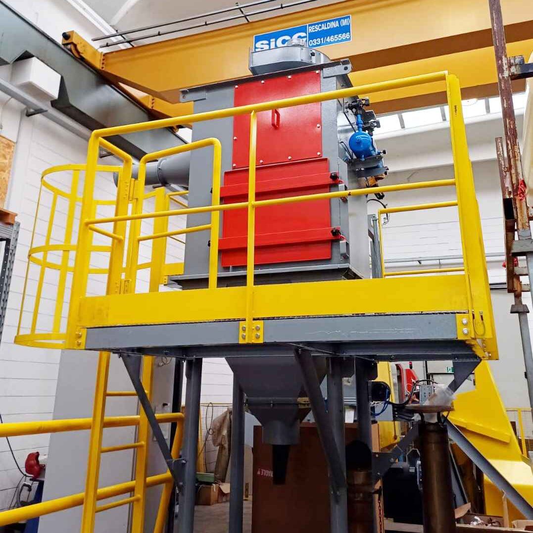 Granigliatrice a barile usata Pangborn Europe M200 GW-R