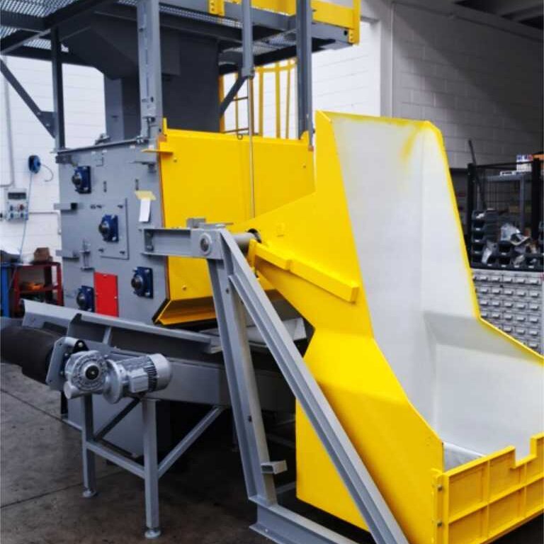 Granigliatrice a barile usata Pangborn Europe M200 GW-R