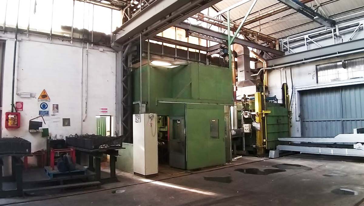 Granigliatrice a barile usata Pangborn Europe M200 GW-R Granigliatrice a barile usata Pangborn Europe M200 GW-R