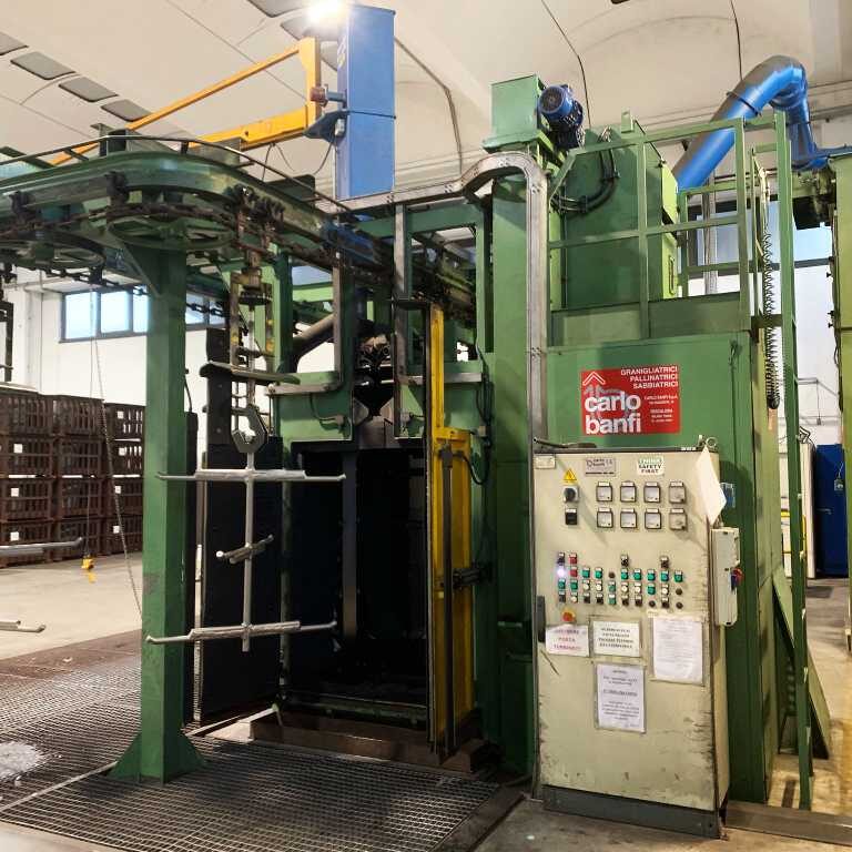 Granigliatrice a carosello usata Banfi Europe SCM9X14