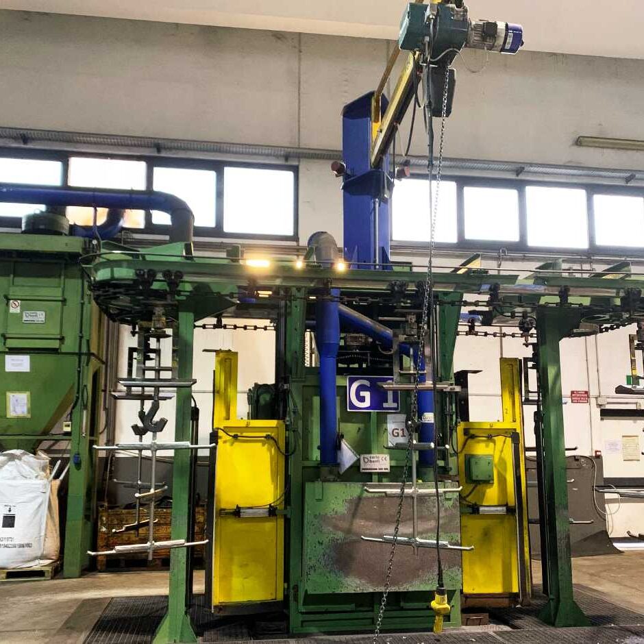 Granigliatrice a carosello usata Banfi Europe SCM9X14