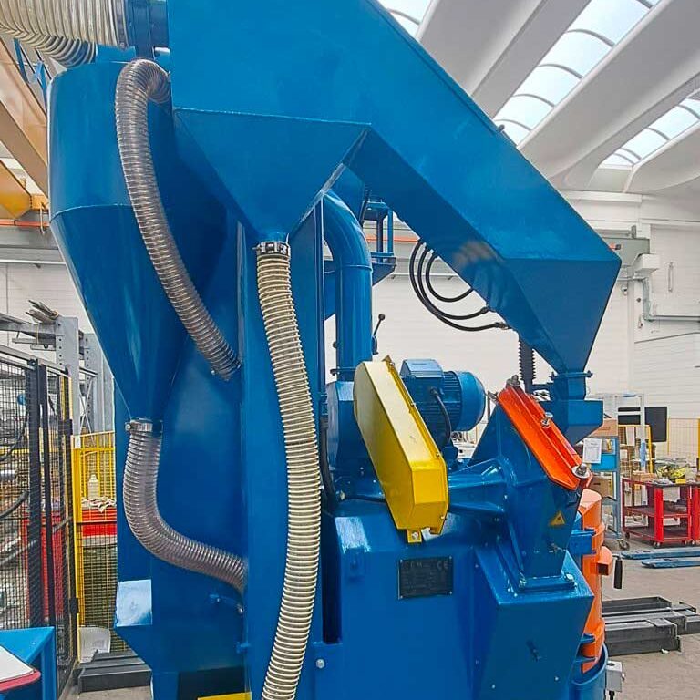 Granigliatrice a turbina CM T10 dopo il revamping 3